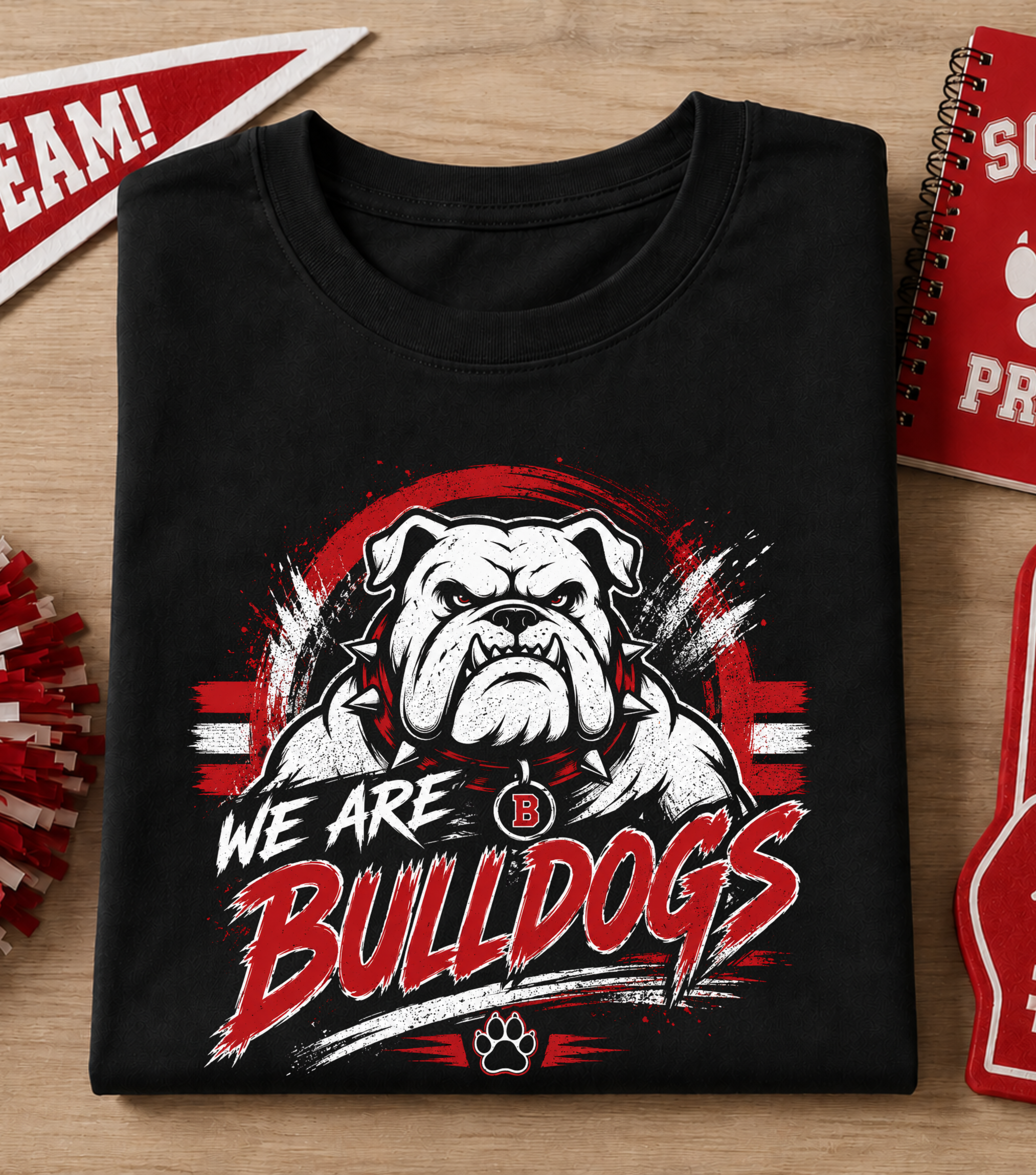 We Are Bulldogs Tee- Gildan product thumbnail image