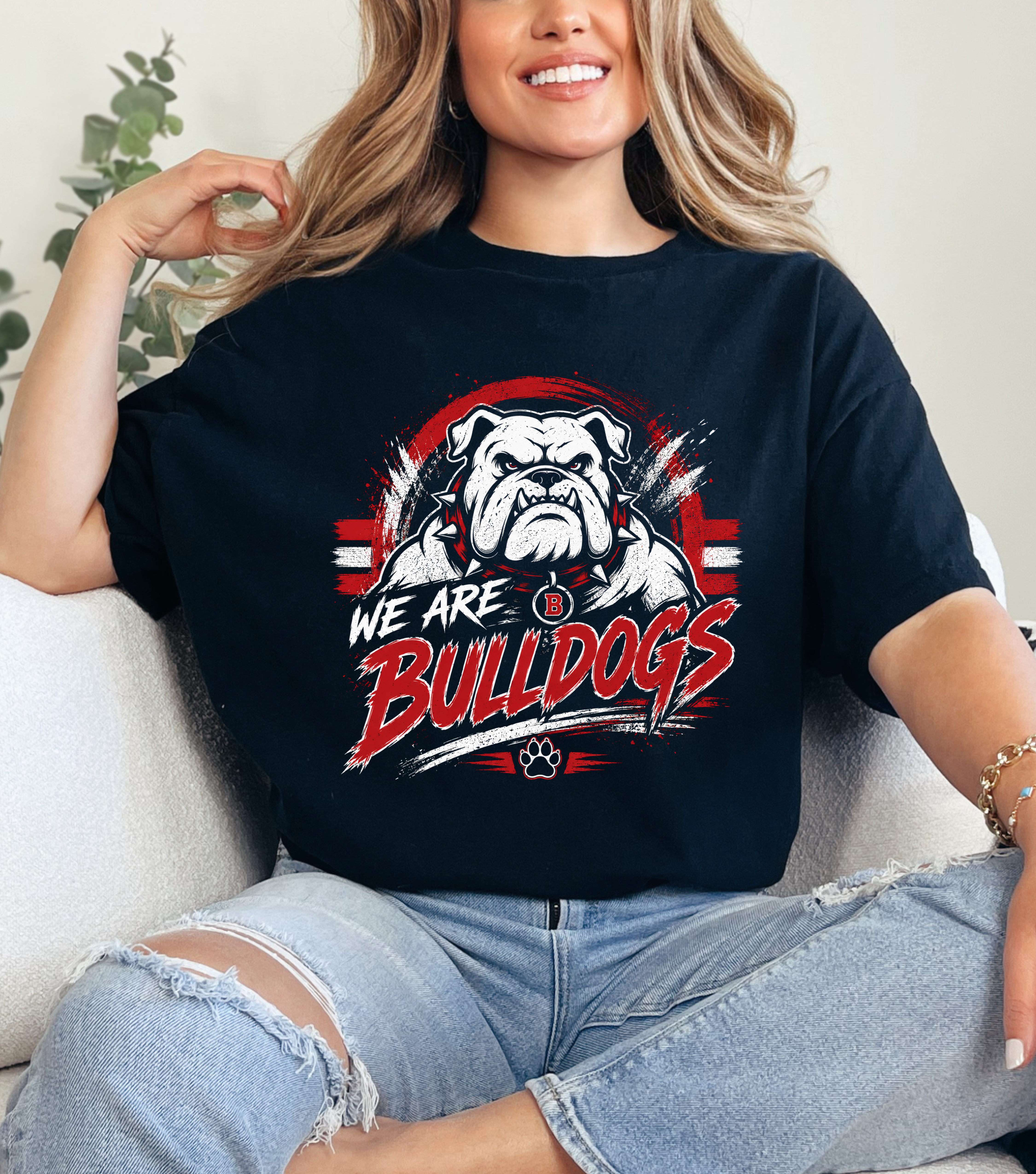 We Are Bulldogs Tee- Gildan product thumbnail image