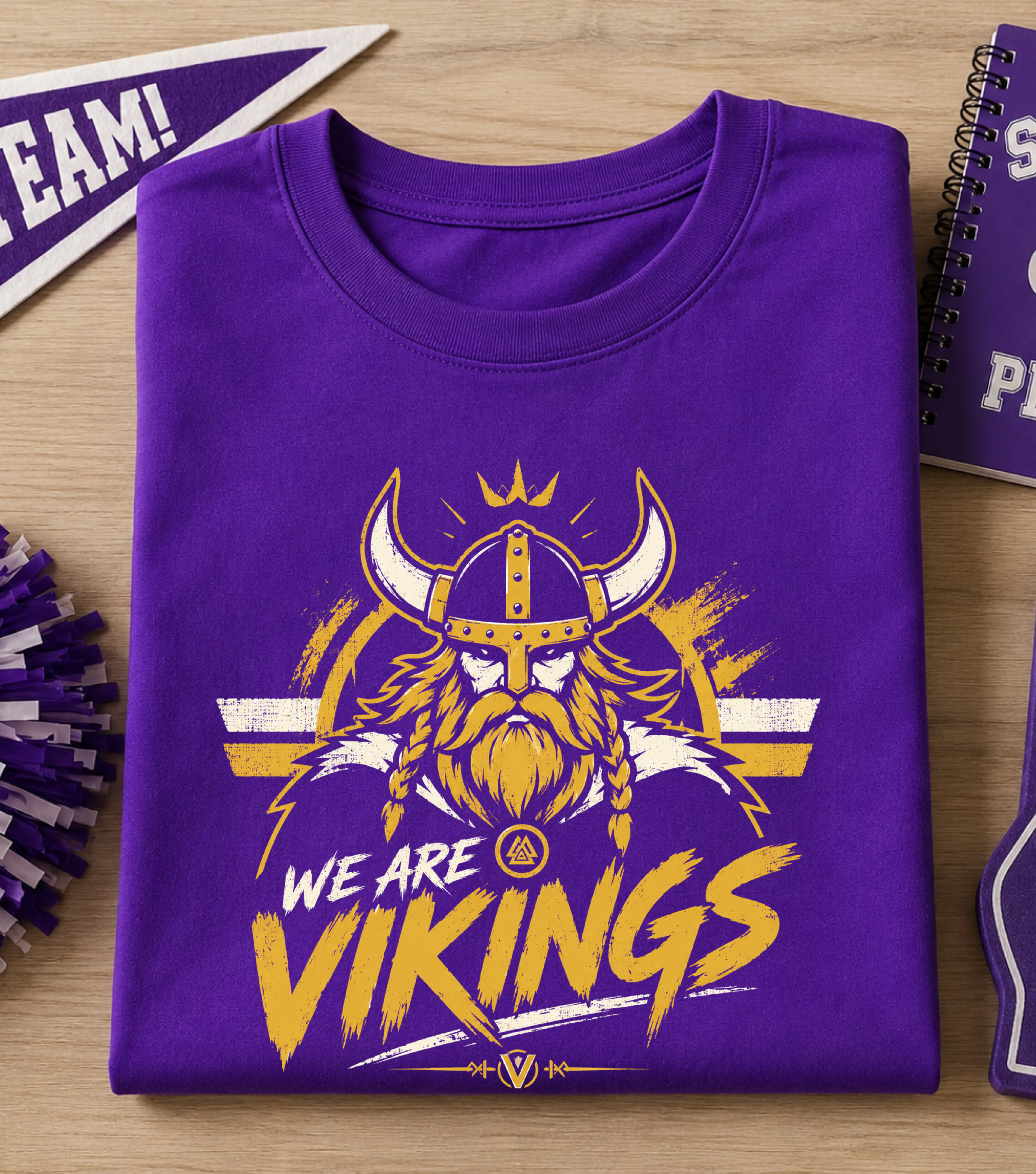 We Are Vikings Tee- Gildan product thumbnail image