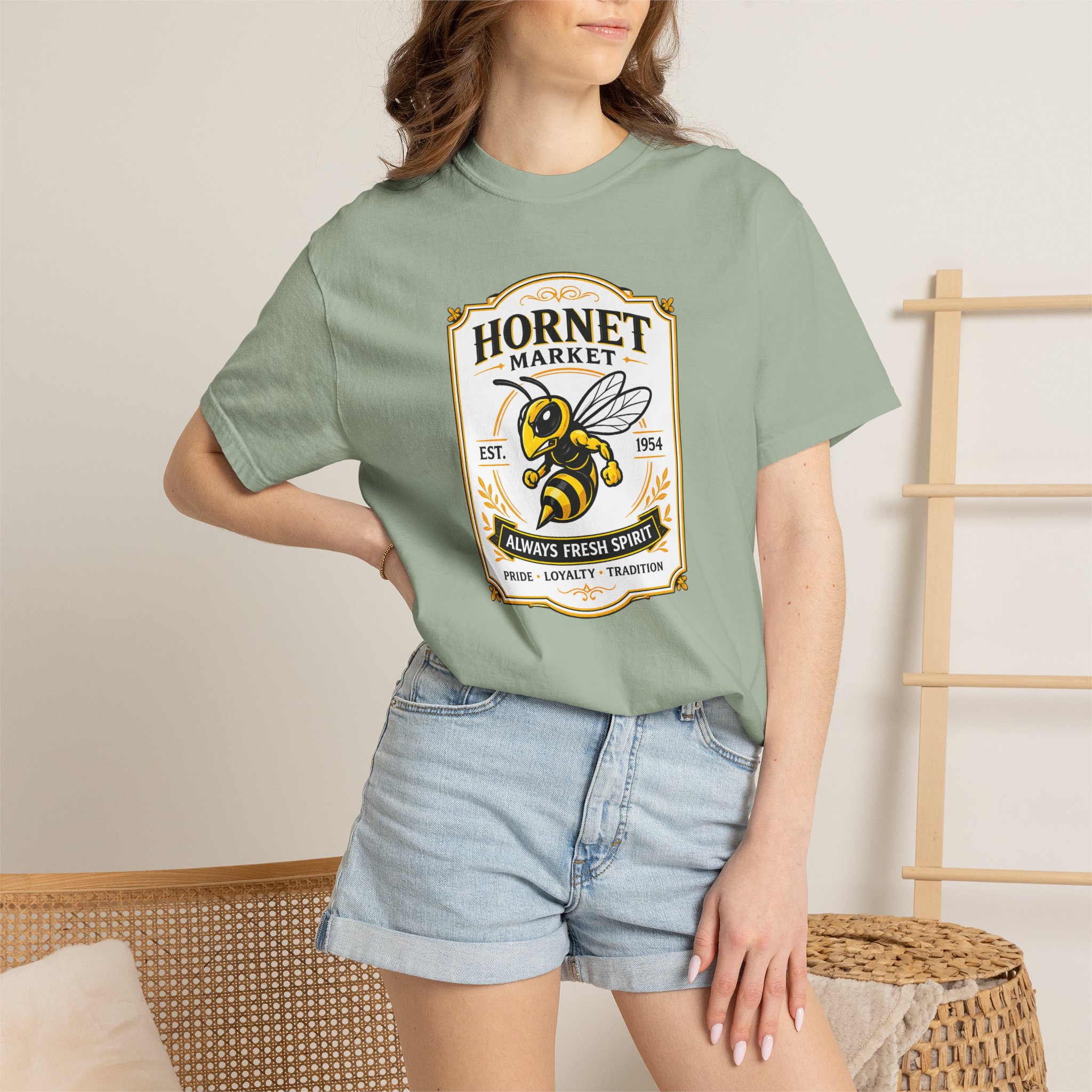 Hornet Market Tee- CC product thumbnail image Hornet Market Tee- CC product thumbnail image