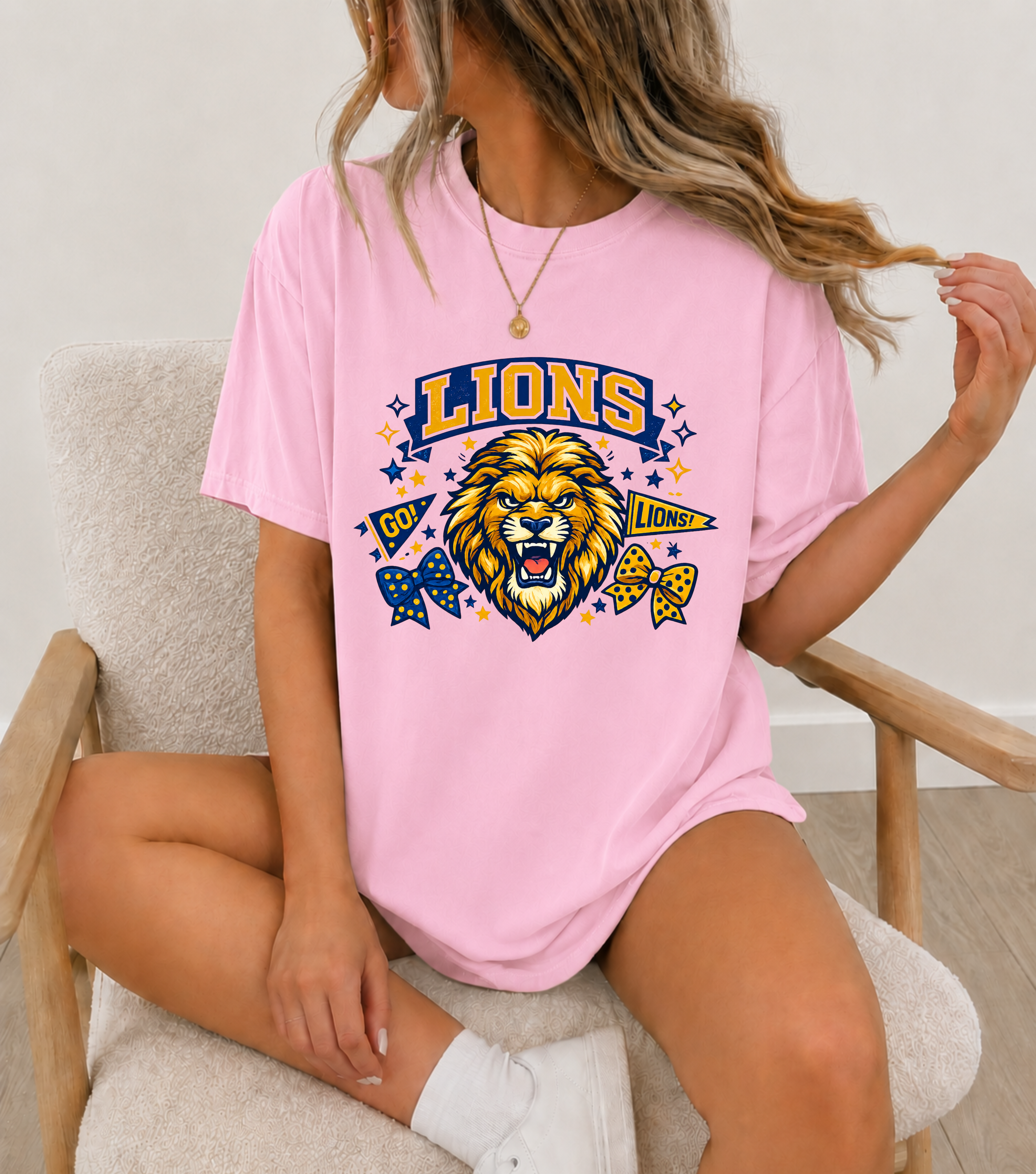 Lions Mascot Tee- CC product thumbnail image