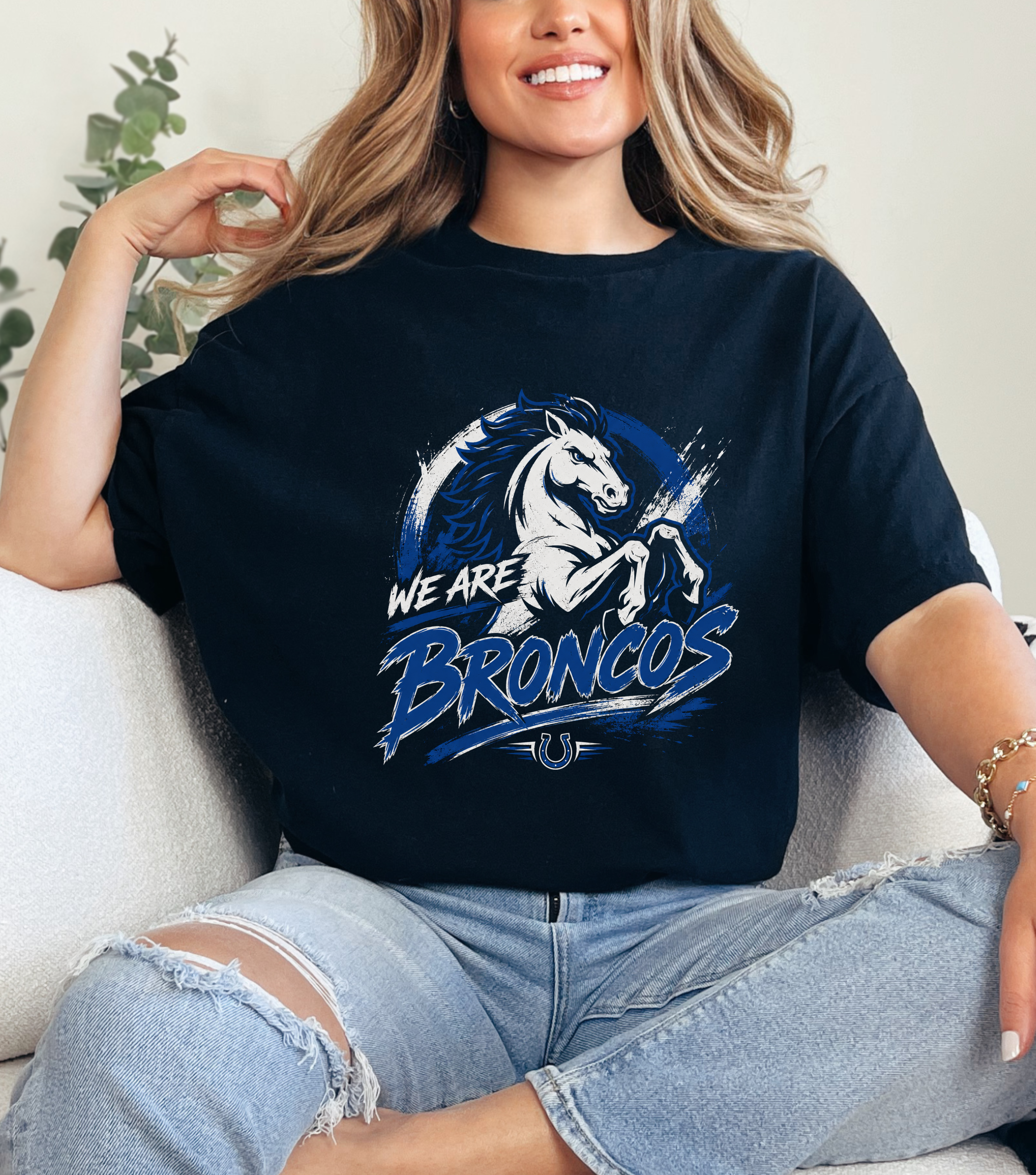 We Are Broncos Tee- Gildan product thumbnail image