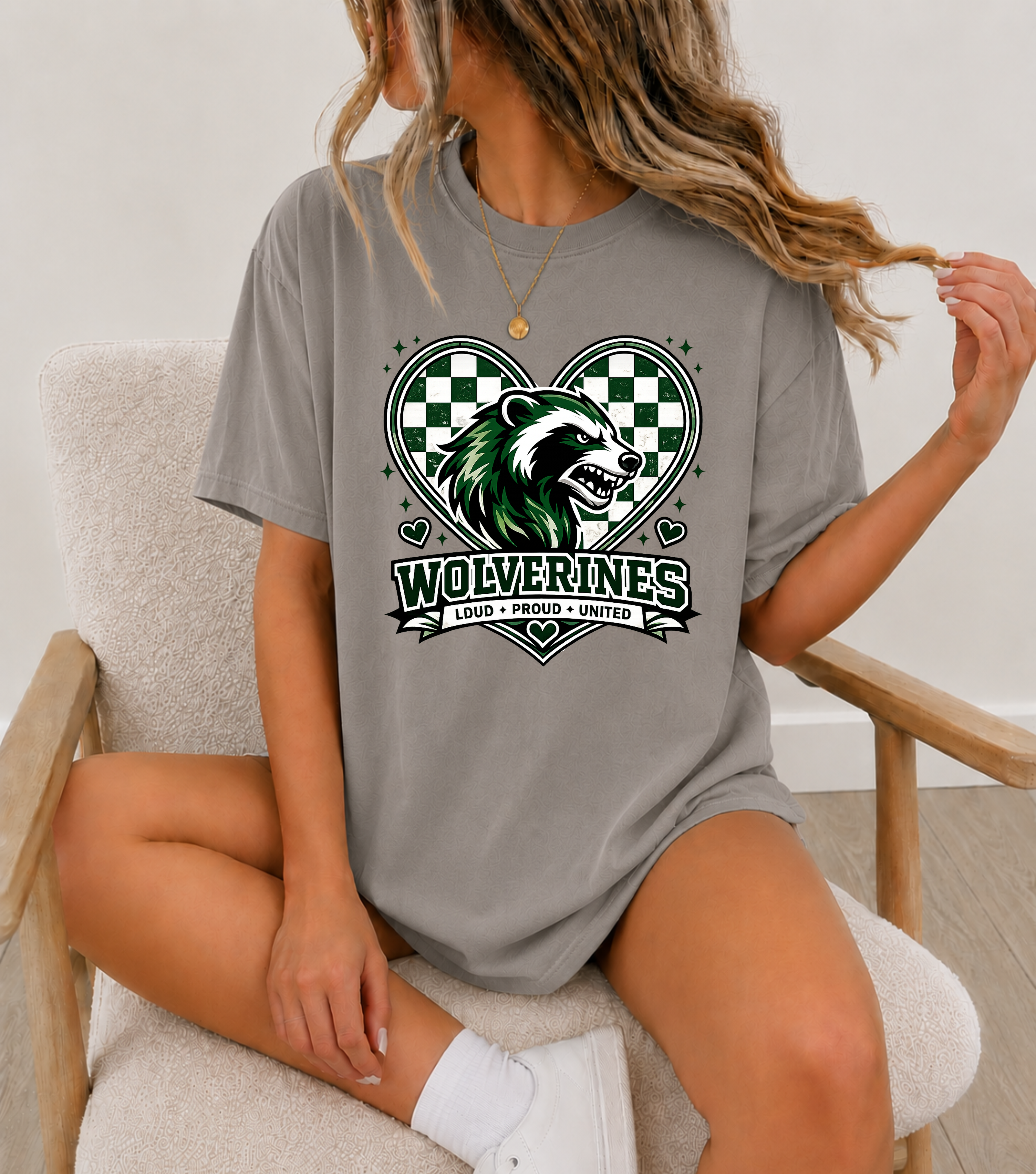Wolverine Heart Tee- CC product thumbnail image