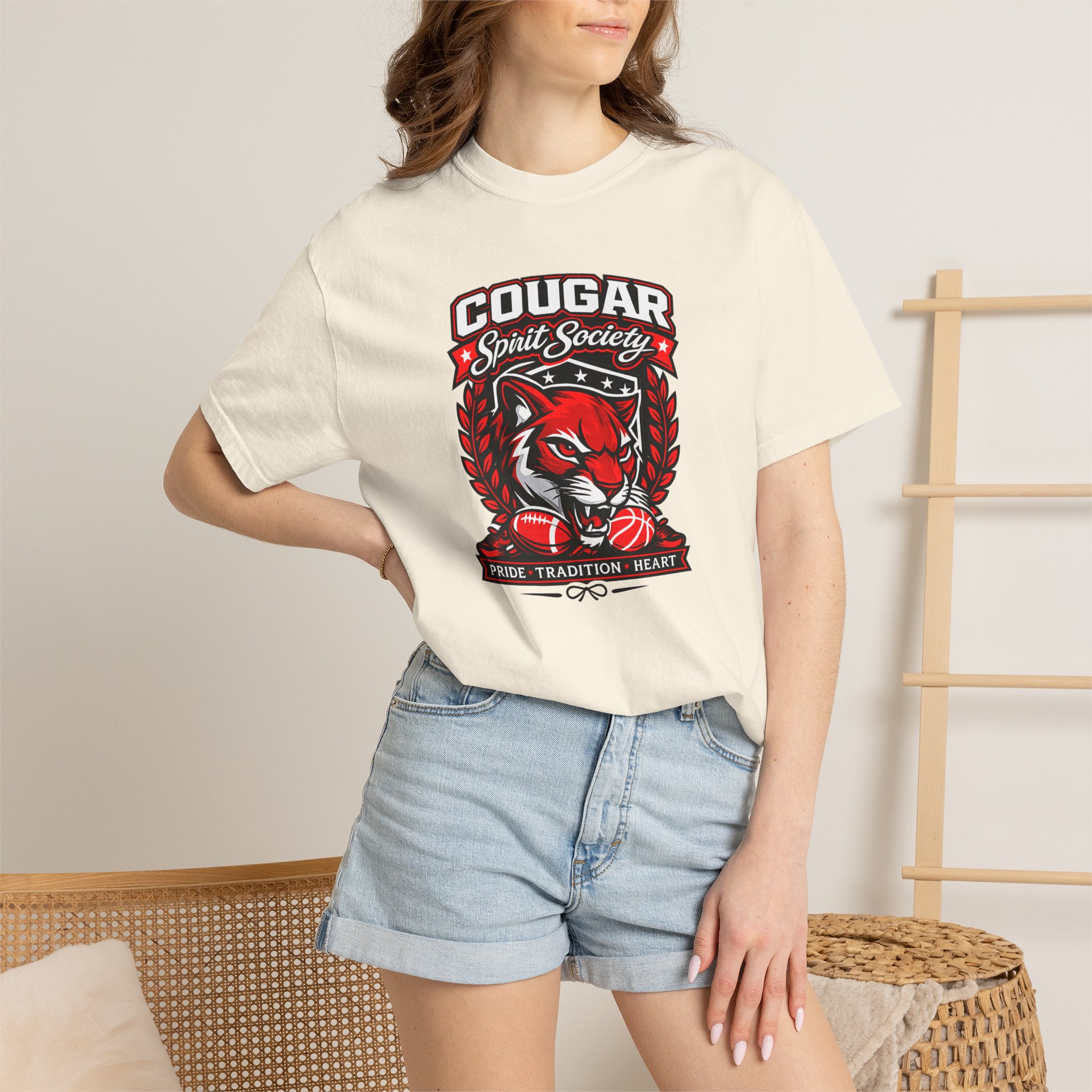 Cougar Spirit Society Tee- CC product thumbnail image