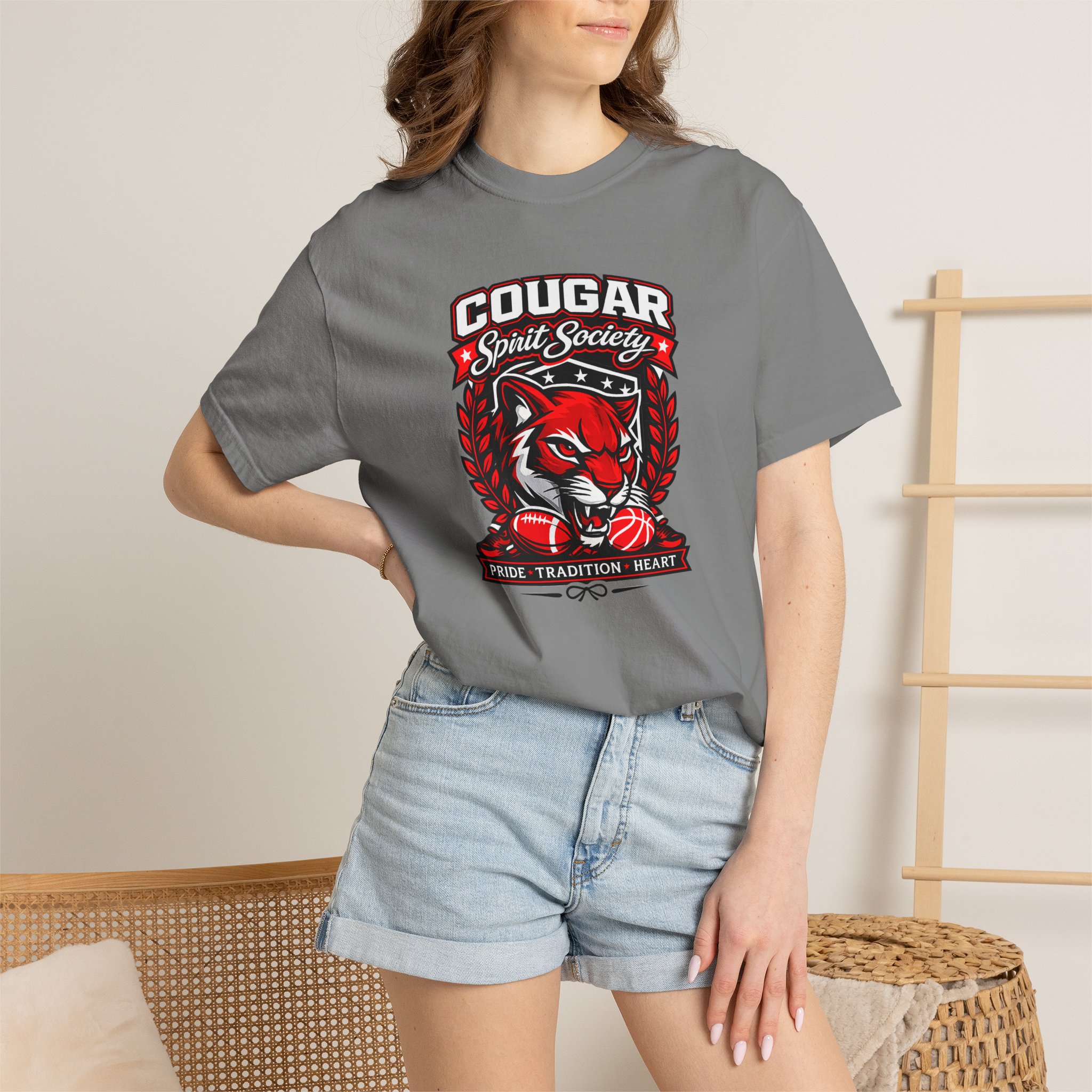 Cougar Spirit Society Tee- CC