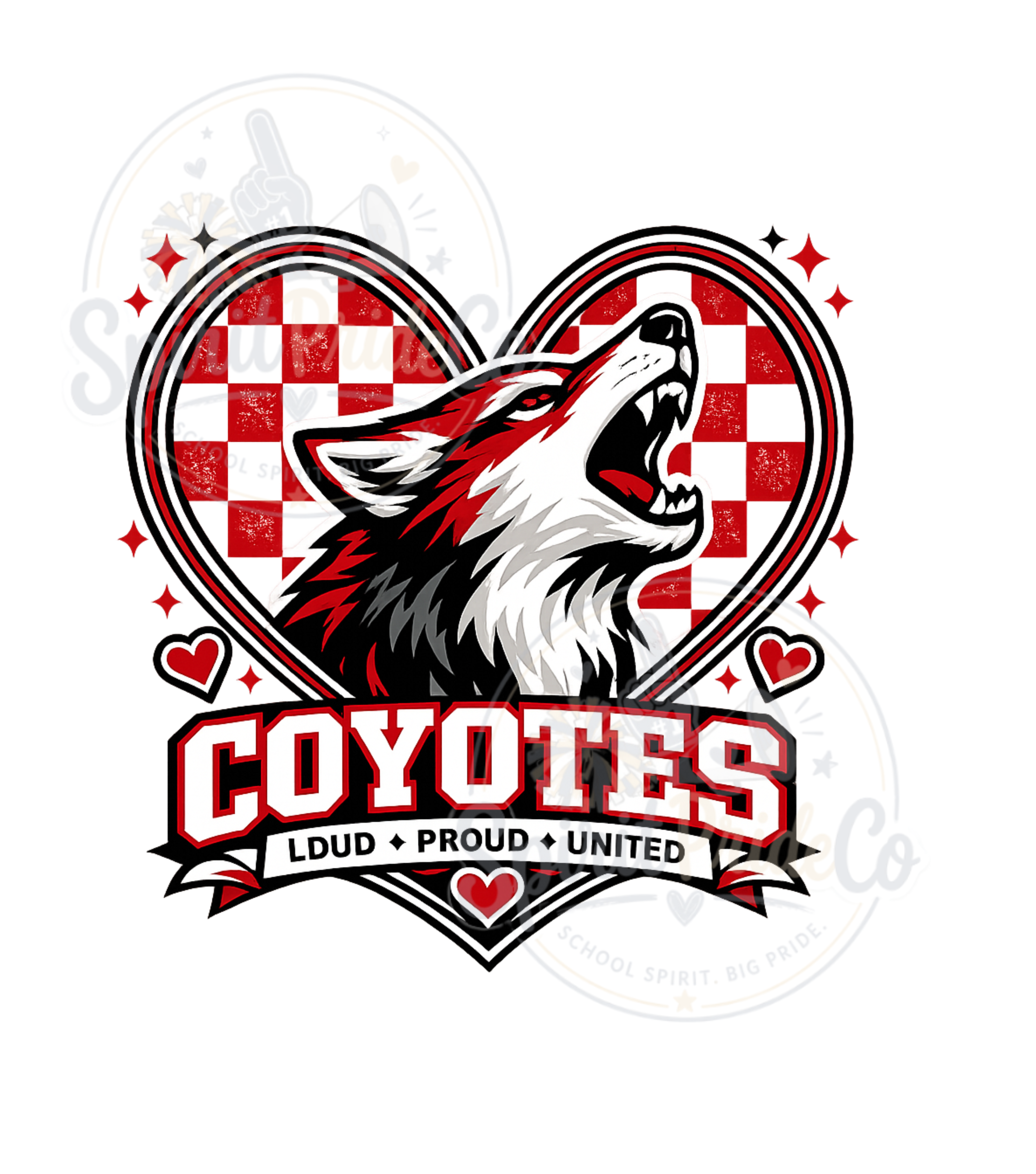 Coyotes Heart Tee- CC product thumbnail image