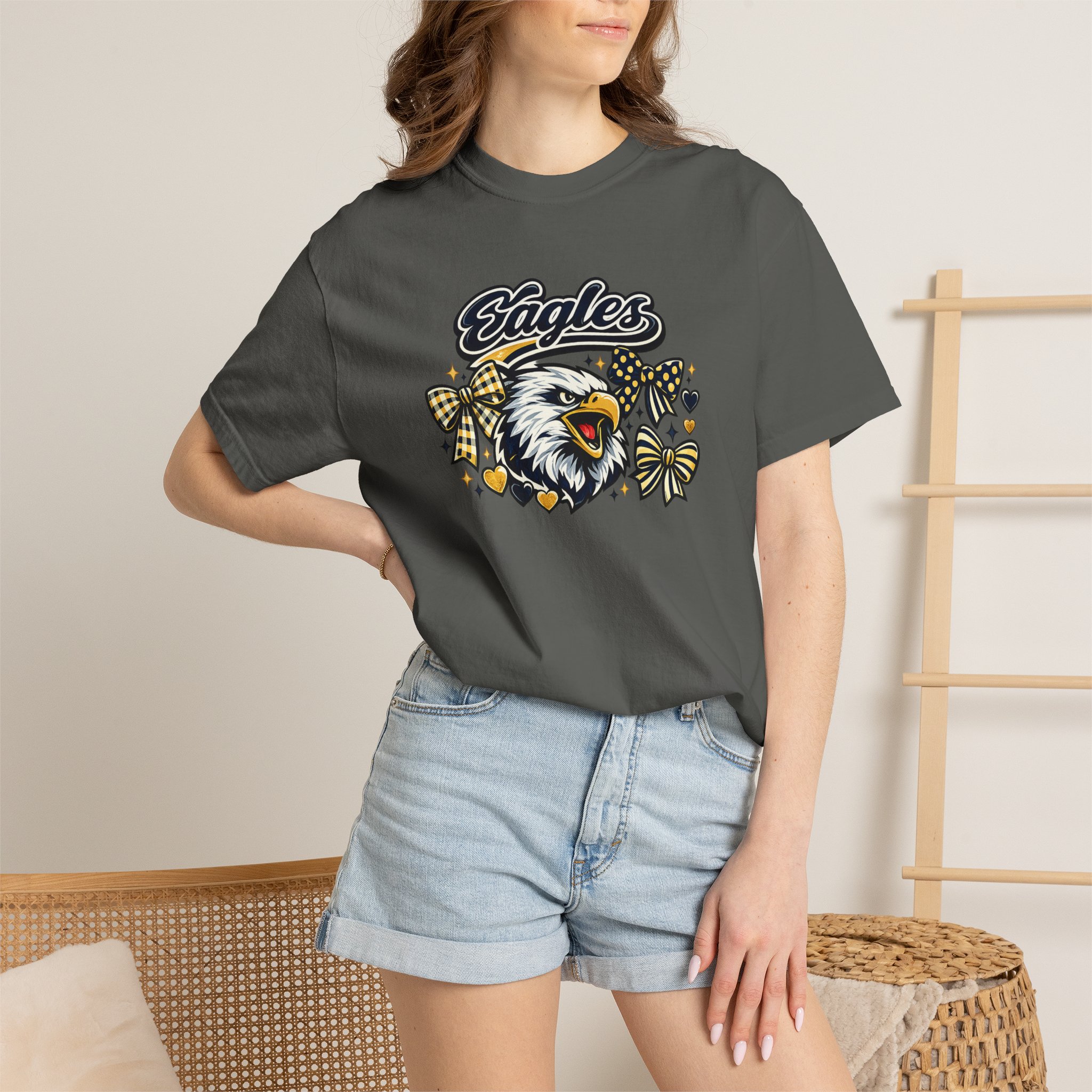Eagles Coquette Bow Tee- CC product thumbnail image