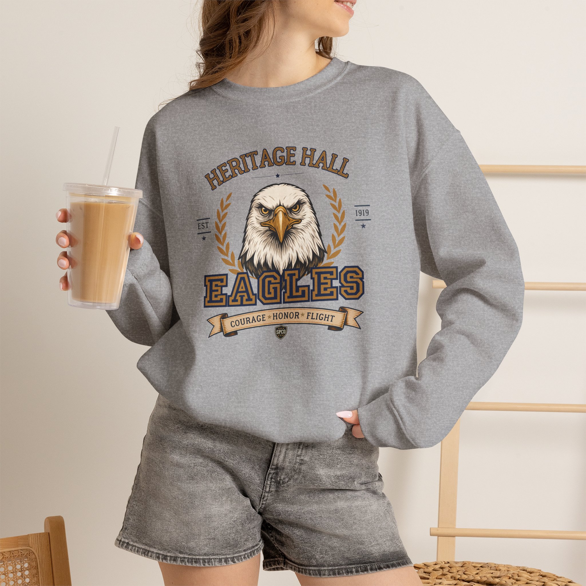Heritage Hall Eagles Sweatshirt product thumbnail image