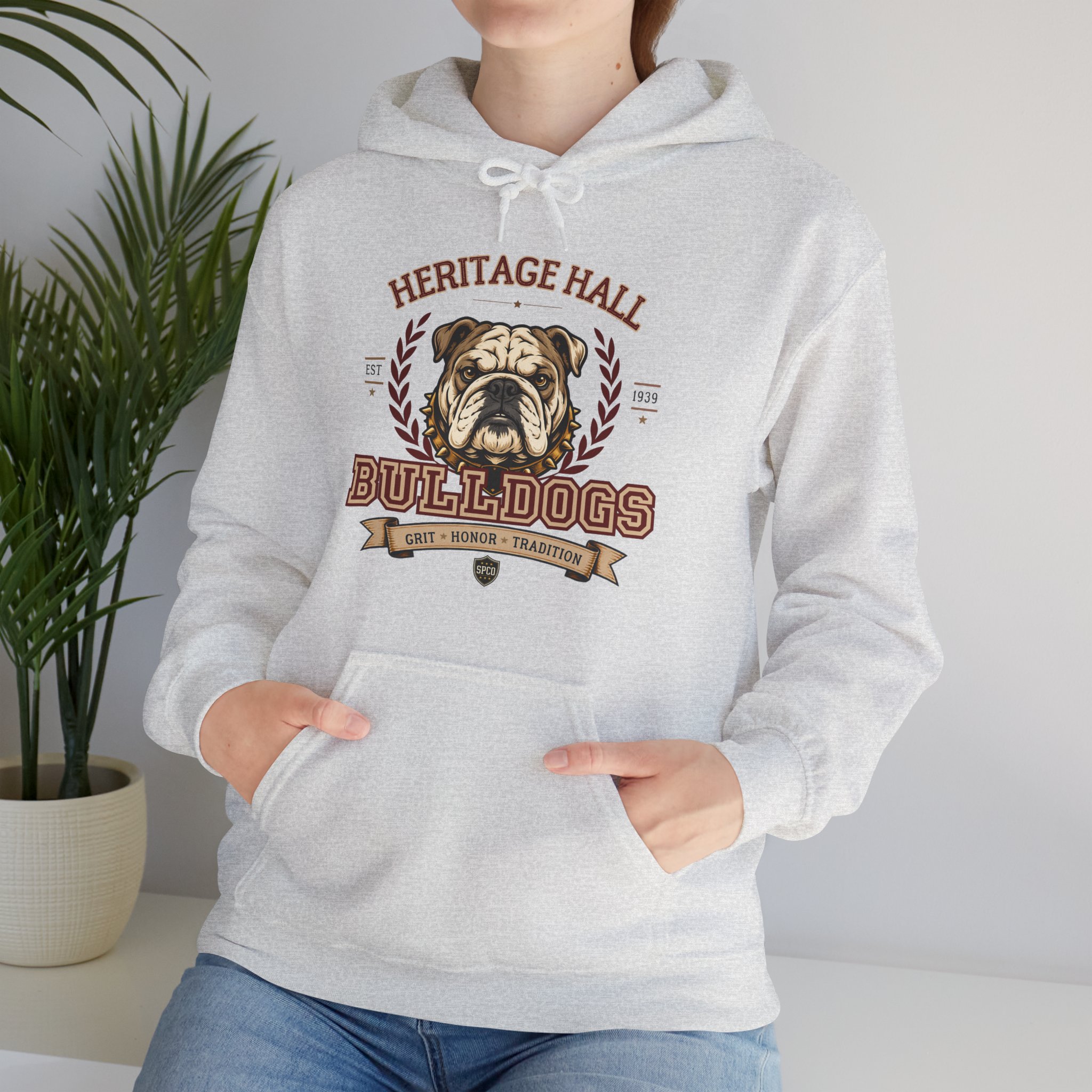 Heritage Hall Bulldogs Hoodie product thumbnail image