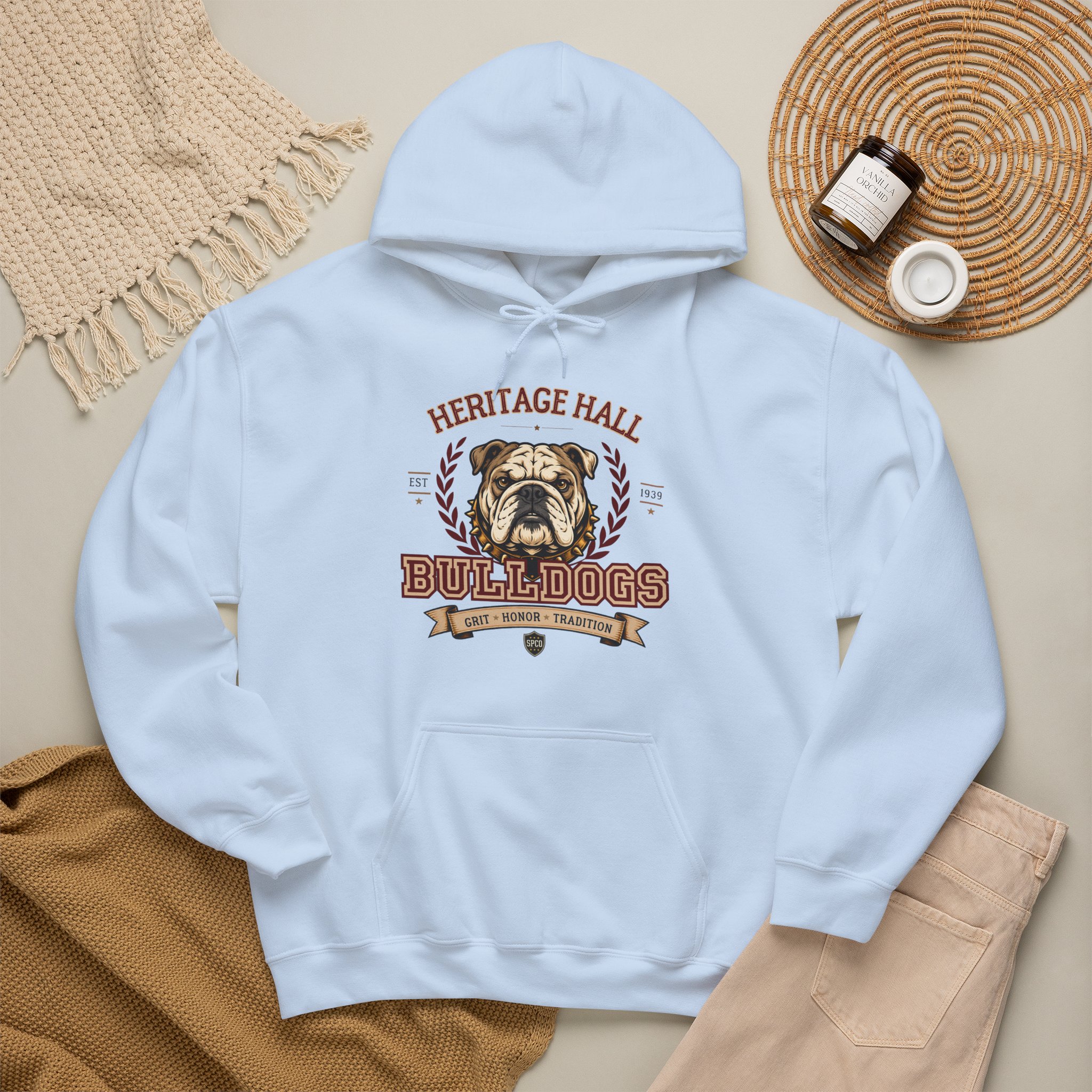 Heritage Hall Bulldogs Hoodie product thumbnail image