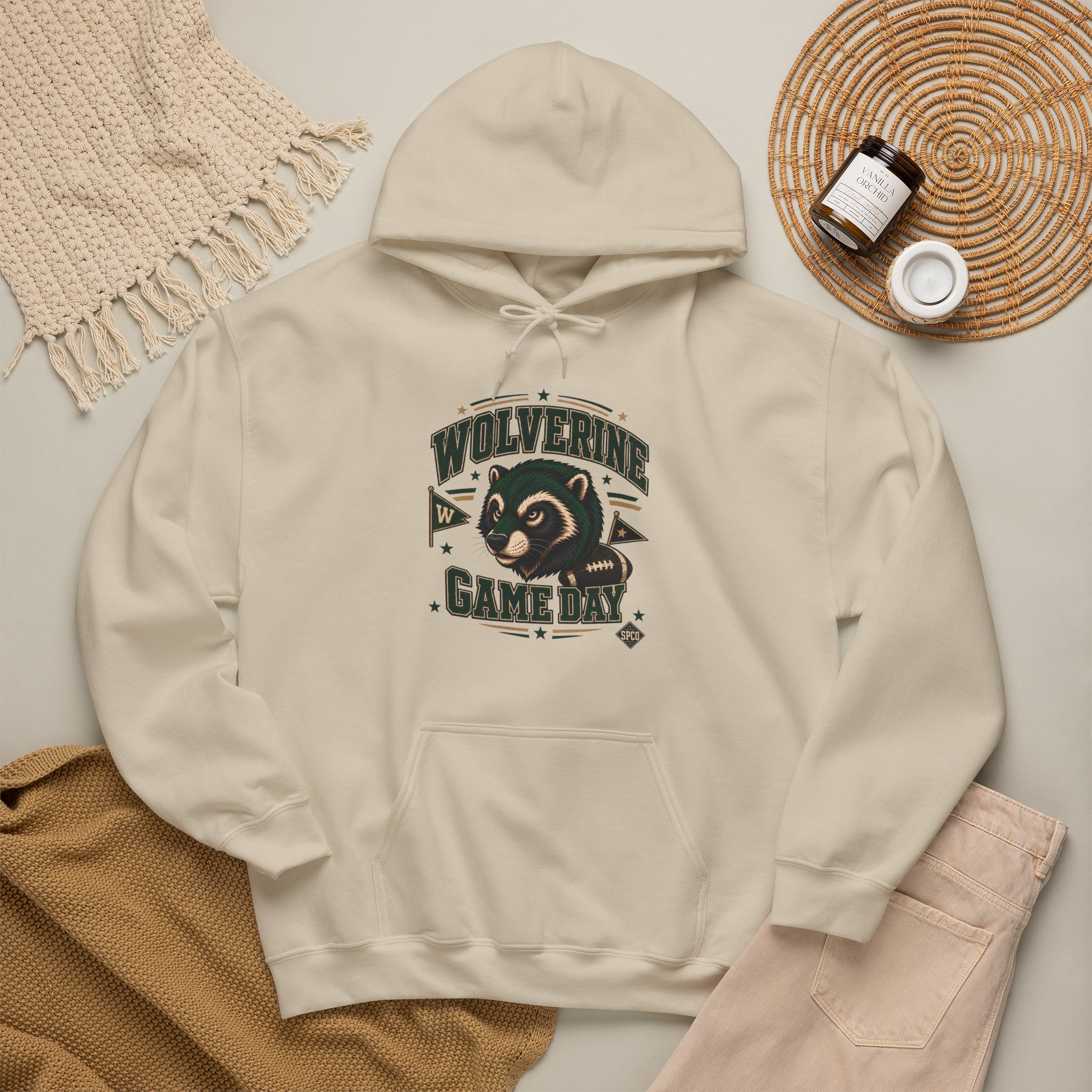 Wolverine Game Day Hoodie product thumbnail image