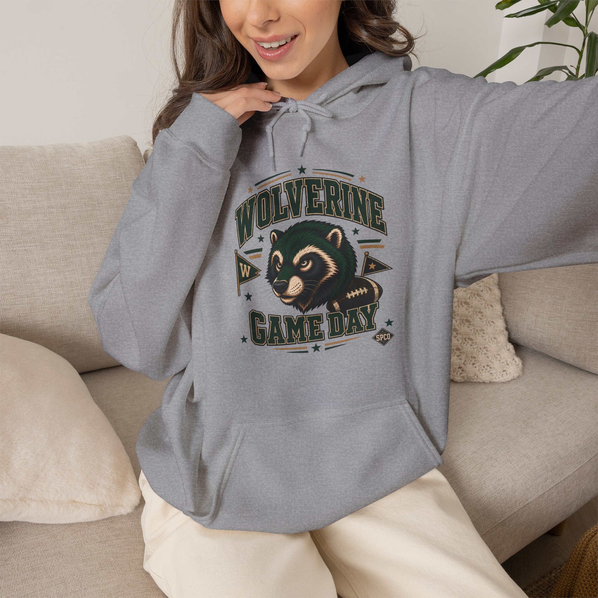 Wolverine Game Day Hoodie product thumbnail image Wolverine Game Day Hoodie product thumbnail image