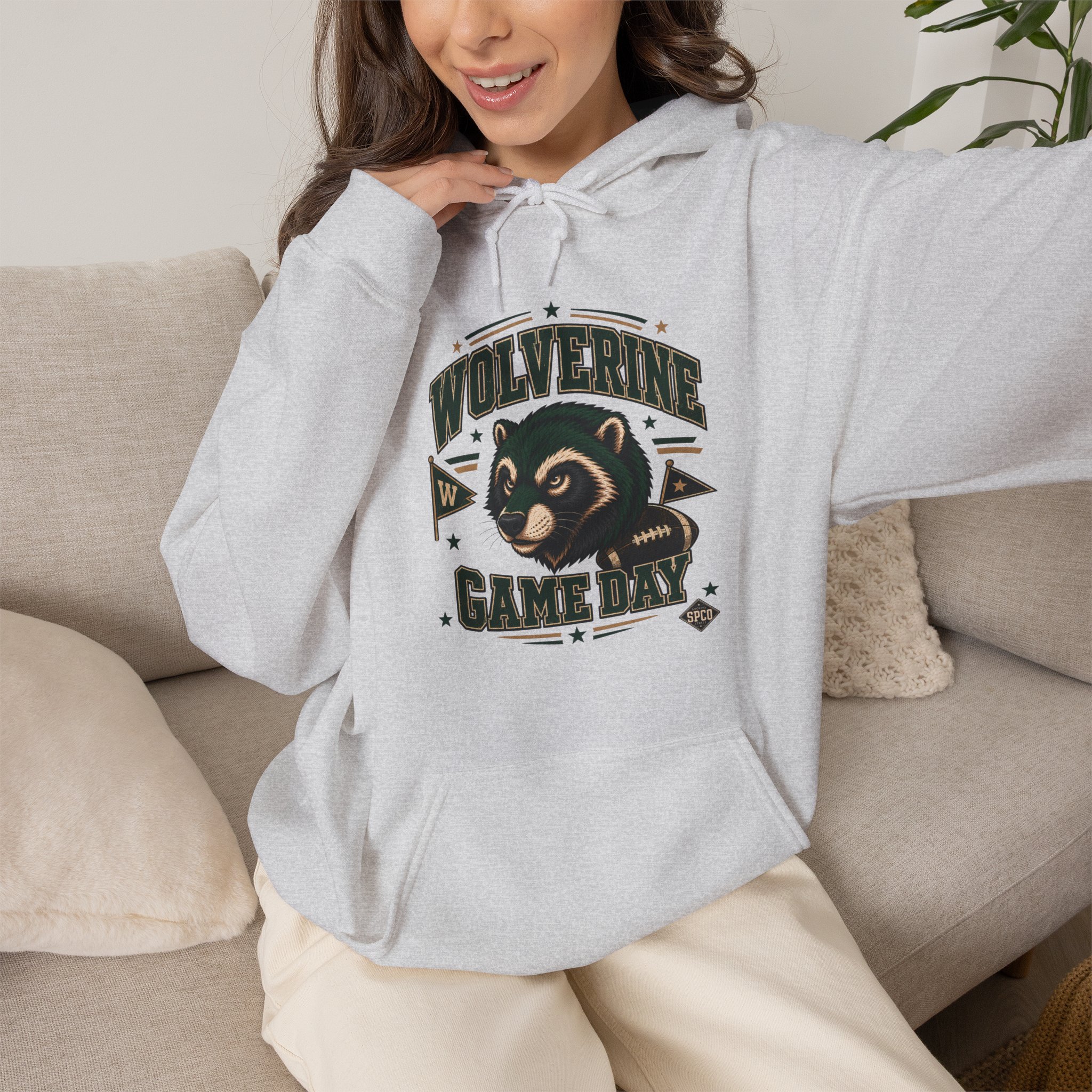 Wolverine Game Day Hoodie product thumbnail image