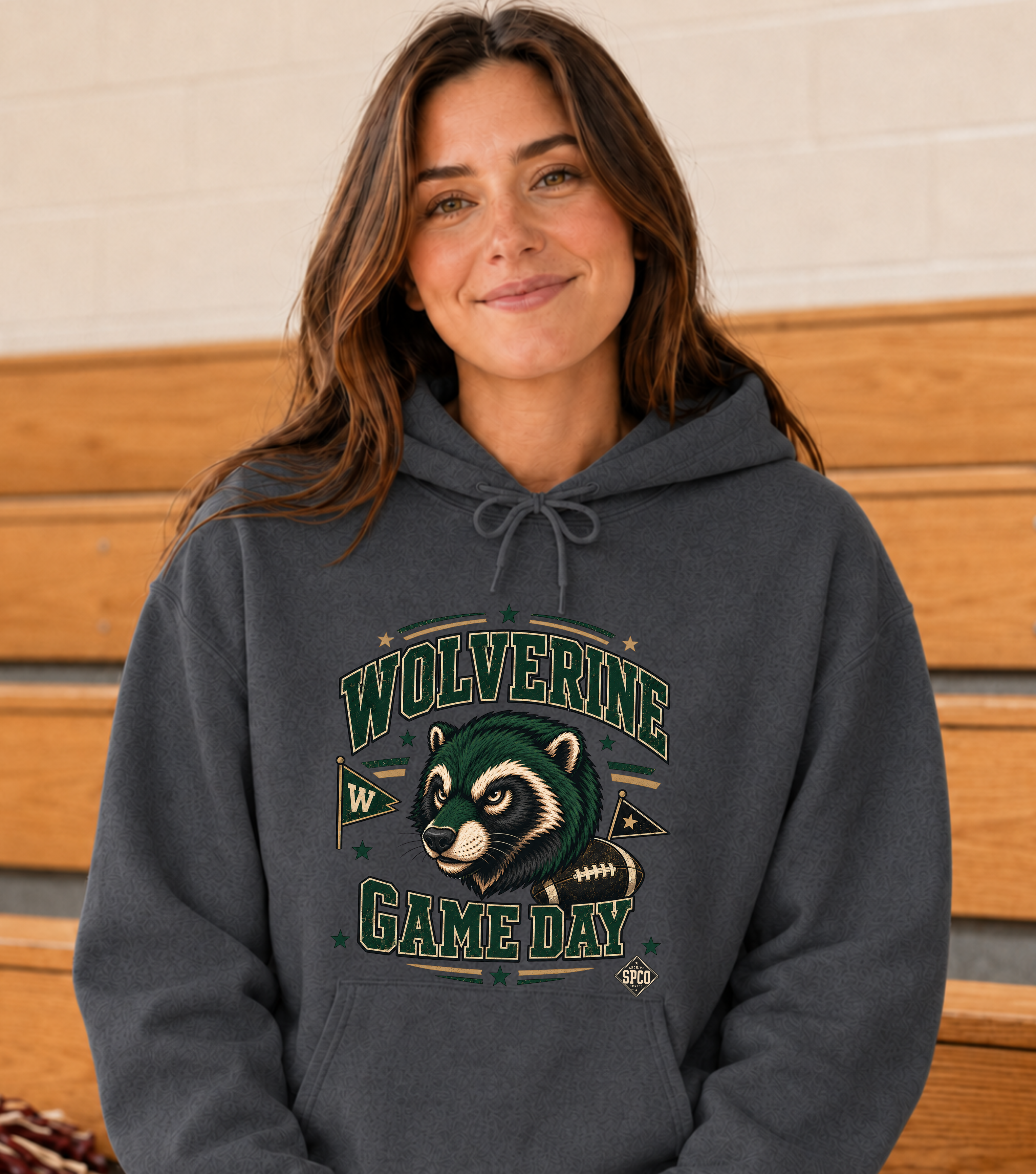 Wolverine Game Day Hoodie product thumbnail image