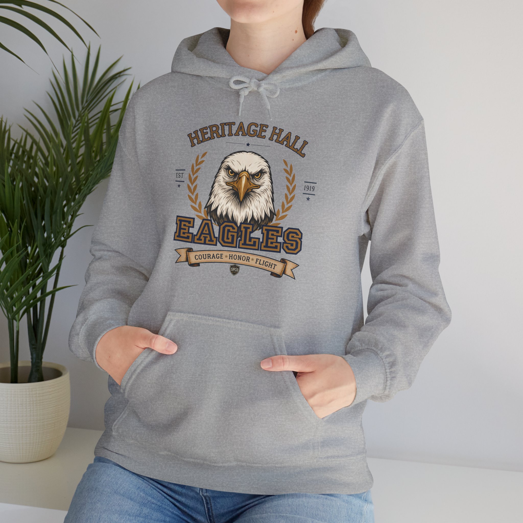 Heritage Hall Eagles Hoodie product thumbnail image Heritage Hall Eagles Hoodie product thumbnail image