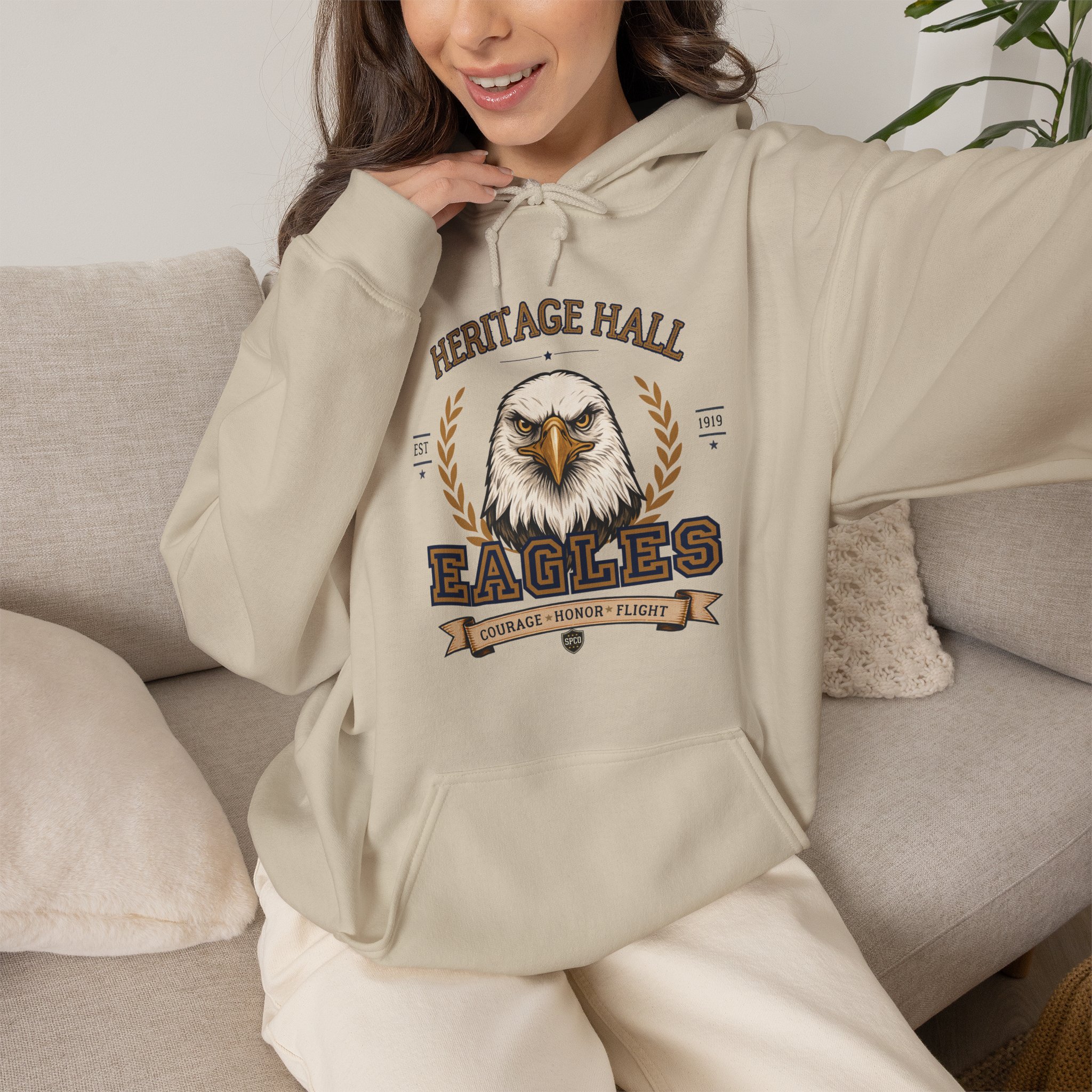 Heritage Hall Eagles Hoodie product thumbnail image