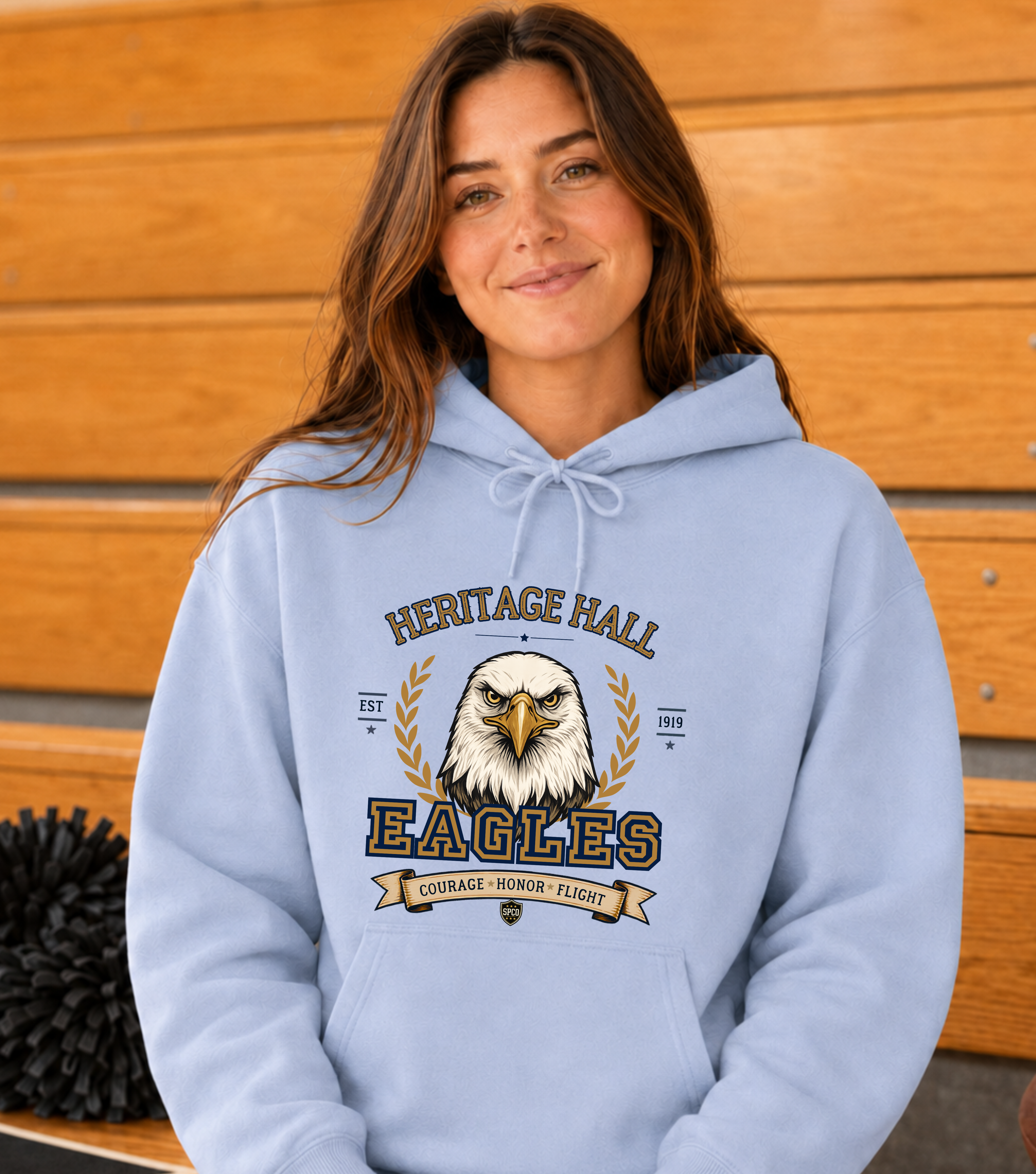 Heritage Hall Eagles Hoodie product thumbnail image